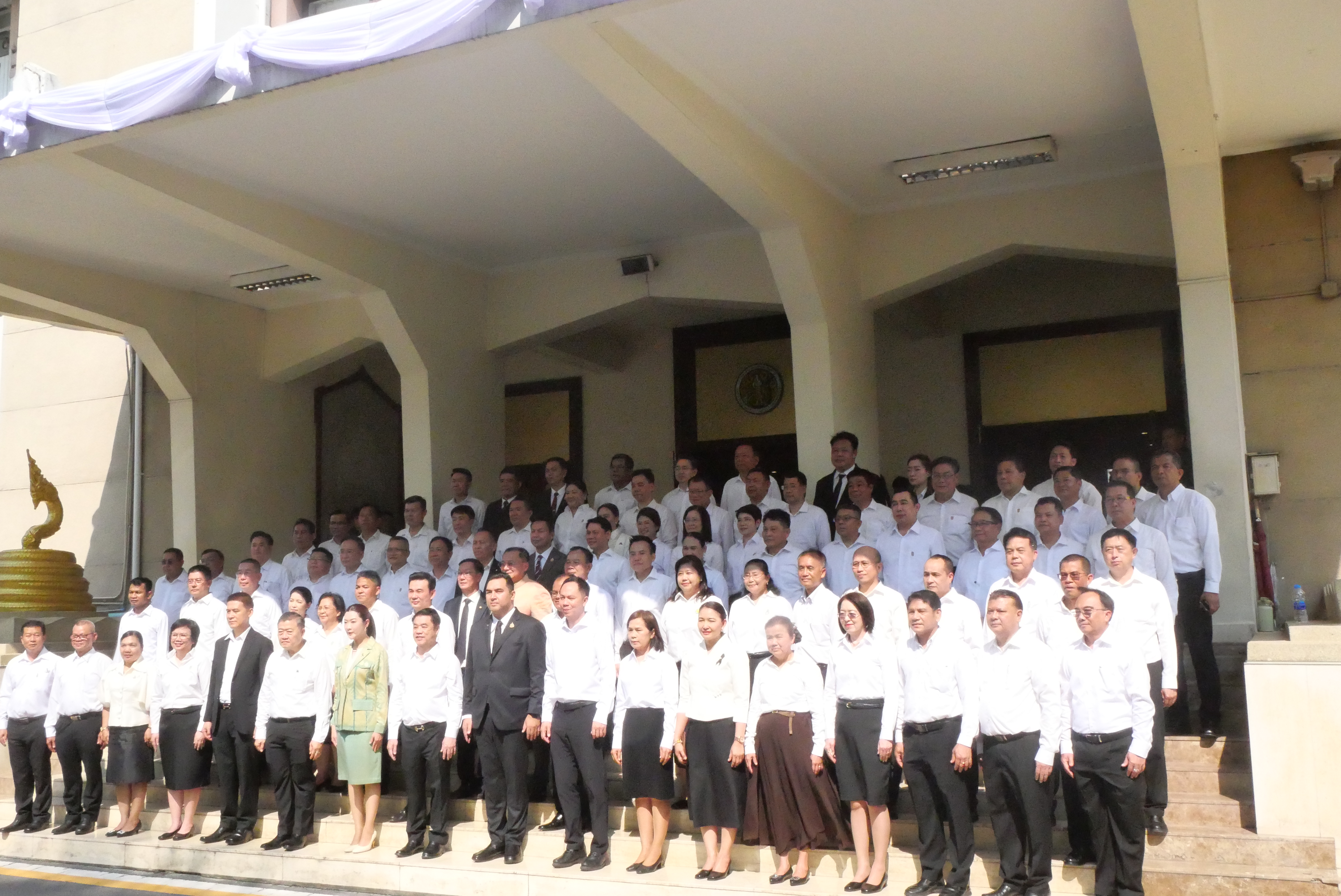 title - คณะผู้บริหาร ส.ป.ก. ร่วมพิธีสักการะสิ่งศักดิ์สิทธิ์ประจำกระทรวงเกษตรและสหกรณ์ ในโอกาสเข้ารับตำแหน่งของรัฐมนตรีว่าการกระทรวงเกษตรและสหกรณ์ และรัฐมนตรีช่วยว่าการกระทรวงเกษตรและสหกรณ์ 